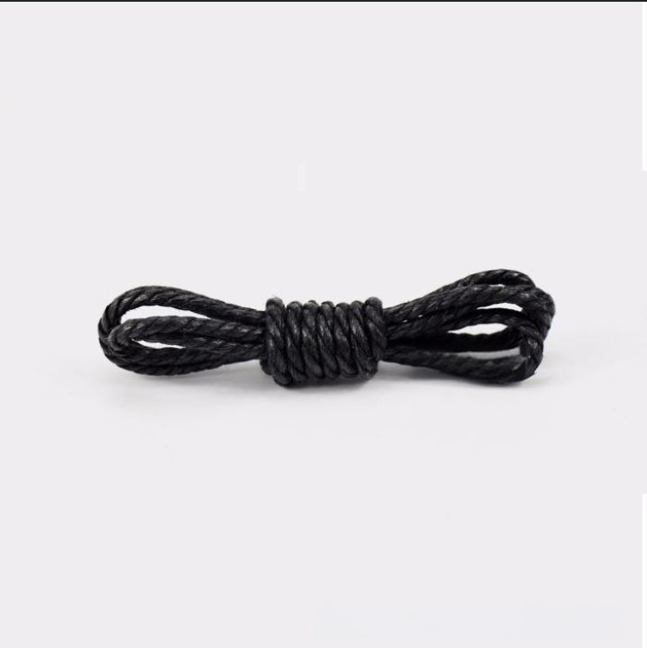 Shoe Accessories leather shoes laces round casual shoes toe shoes martin boots coconut black and white color_vogvips.com