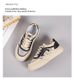 Thick-soled, Thin White Sneakers For Women 25 Summer New Style Mesh, Breathable, Soft-soled Sports Shoes, Casual Board Shoes_vogvips.com