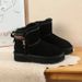 Women's Shoes Side-Zip Snow Boots – Shearling Lined Winter Shoes (Waterproof & Slip-Resistant)_vogvips.com