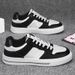 White Men's Summer New Breathable Male Students Korean Version Trendy Versatile Sports And Leisure Flat Shoes For Men_vogvips.com