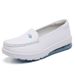 Air Cushion Nurse Shoes Women's Autumn And Winter Soft Sole White Thick Sole Breathable Non-slip Small White Shoes_vogvips.com