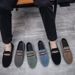 Euro Step Slip-On Lazy Fashion Round Toe Large Size Men's Loafers Casual Shoes_vogvips.com