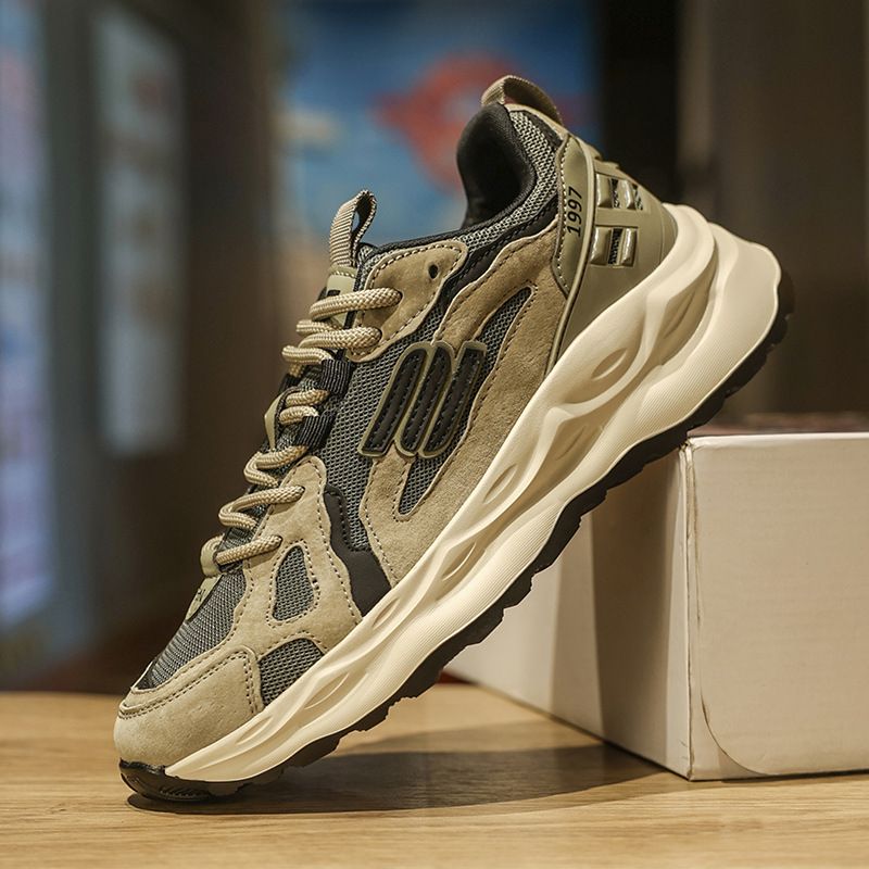 Trendy Men's 2024 Spring/summer New Youth Fashion Casual Sports Shoes With Breathable Mesh Surface_vogvips.com