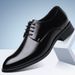 Overseas Four Seasons Daily Pointed Lace Single Formal Business Leather Large Men's Shoes_vogvips.com