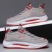 Men's Shoes Men's Shoes Spring/Summer Style Soft Soled Leather Mesh Fashionable Lightweight Low Top Simple Casual Sports Shoes_vogvips.com