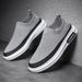 Men's Shoes Casual Trendy Shoes Low-top Canvas Shoes 2025 Summer Breathable Lazy Shoes One Pedal Casual Sports Shoes Men_vogvips.com