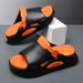 24 Year New Summer Men's Sandals Trendy Style With EVA Slip Anti Odor Thick Sole, Providing A Sense Of Stepping On Poop_vogvips.com