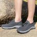Summer Trendy Outdoor Breathable Wading Non Slip Soft Sole Hiking Sports Casual Men's Tennis Shoes_vogvips.com