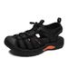 Summer Oversized Breathable Sandals, Outdoor Lightweight Hollow Out Shoes, Casual And Fashionable Men's Sandals_vogvips.com