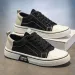 Spring New Breathable Versatile Canvas Men's Soft Sole Casual Korean Style Sports Trendy Fashion Skate Shoes_vogvips.com