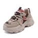 New Spring 2026 Insole Height-increasing Women's Shoes, Trendy, Sporty And Casual Student Thick-soled With Skirt Dad Shoes_vogvips.com
