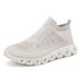 Trendy Couples High Top Socks, Lightweight Flying Weaving Casual Sports Shoes, Hot Selling For Men And Women's One_vogvips.com
