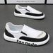 One Step Lazy 2025 New Spring/Summer Breathable Low Top Casual Board Canvas Men's Old Beijing Cloth Shoes_vogvips.com