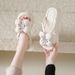 Platform Slippers Women 2024 New Summer Wear A High Sense Of Fashion With Beach Shoes To Go Out To Increase Sandals_vogvips.com