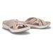 Large Size Shoes Women's 2025 Summer New Flat Bottomed Cross Woven Soft Sole Casual Sandals_vogvips.com