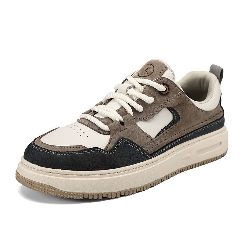 Men's And Women's Shoes Breathable British Style Soft Sole Retro Couple Sports Shoes Casual Board Shoes_vogvips.com