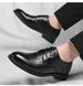 Men's Hollow Out Dress Shoes Wedding Leather Heightening Leather Shoes Business Casual Dress Men's Shoes Groom Wedding Shoes One Piece_vogvips.com