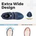 FitVille Diabetic Men Extra Wide Width Adjustable Closure Walking Shoes Slip-on Sneakers For Foot Pain Relief Swollen_vogvips.com