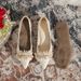 French Niche Bridesmaid Can Be Worn Daily In Spring Style Pearl Crystal Pointed Thick Heeled Sheepskin Flat Shoes_vogvips.com