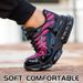 Size 47 48 Anti-smash Anti-puncture Steel Toe Work Shoes Rotating Button Security Protective Men Safety Boots_vogvips.com