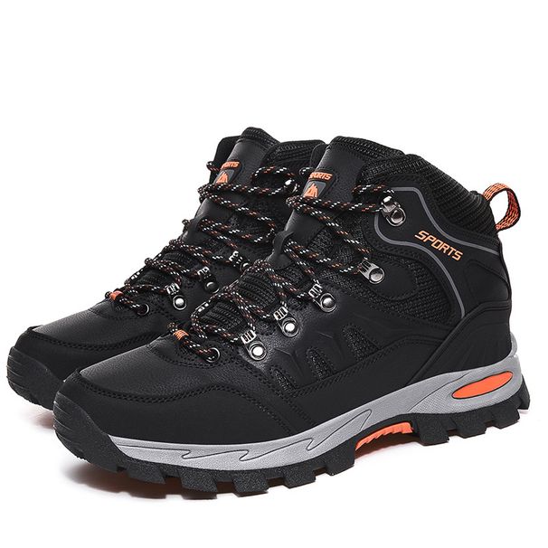 2025 Outdoor High Top Mountaineering For Men's Couples, Large Hiking Shoes_vogvips.com