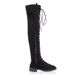 2020 Autumn Winter New Plus Size Lace-up Over-the-Knee Flat Boots Women's Shoes_vogvips.com