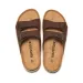 RUIZUSTOCK Taupe Suede Look Platform Cork Sandals Adjustable Buckle Jute Espadrille Summer Wedge Slides_vogvips.com