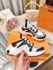 Dad Sneakers For Women Spring Summer L Family V New Versatile Thick Soled Inside Height Increasing Lace Up_vogvips.com