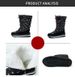 NEW Winter Snow Boots, ,Women's Warm Cotton Shoes, Women's Thick-soled And Fleece High-top Cold-proof Shoes_vogvips.com