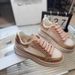 Sneakers With Rhinestones - Breathable Mesh & Glitter Upper, Comfortable Round Toe Flat Shoes For Casual Wear, Summer Lightweight Walking Shoes_vogvips.com