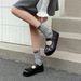 Cameido Soft Sole Soft Upper Lamb Leather Mary Jane Dress Shoes For Women With Sweet Buckle Spring_vogvips.com