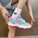 Casual Board For Women New Korean Version Student Versatile Sports Trendy Lightweight Flat White Shoes_vogvips.com
