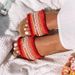 Women's Roman Style Flat Sandals Hollow Out Design Summer Style Plus Sizes_vogvips.com