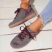 Women Fashion Platform Casual Single Breathable Flat Bottom Lace Up Lightweight Sneakers Shoes Zapatos De Mujer_vogvips.com