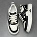 Thick-Soled Sneakers For Men 2025 New Breathable White Top Layer Cowhide Lightweight Comfortable Casual Trendy Autumn_vogvips.com