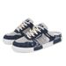 Larger Size 47 Sandals 2025 Summer New Men's Perforated Mesh , Breathable Outdoor Sports And Leisure Shoes Half_vogvips.com