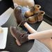 2025 Platform Martin For Women 2025 Autumn New Fashion Versatile Petite Non-Slip British Style Ugly Cute Yellow Boots_vogvips.com