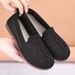Elderly Anti-Slip For Women, Summer Wide Flat Soft Wear-Resistant Grandma Shoes, Low-Cut Mesh Old Beijing Shoes_vogvips.com