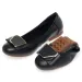AIYUQI Beanie Spring Flat Women Casual Genuine Leather Large Size Soft-soled Mom Shoes_vogvips.com