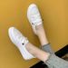 Summer New 2025 Trendy White Shoes Personality Fashion Simple Casual Travel Japanese Style Women's Sneakers_vogvips.com