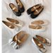 Women's Split-Toe Mary Jane Flats & Slides | Genuine Calfskin & Pigskin Lining | Round Toe | Low Heel | Casual Comfort Shoes_vogvips.com