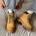 Martin Boots Retro Tooling Men's Boots Thick-soled Leather Rhubarb Boots_vogvips.com