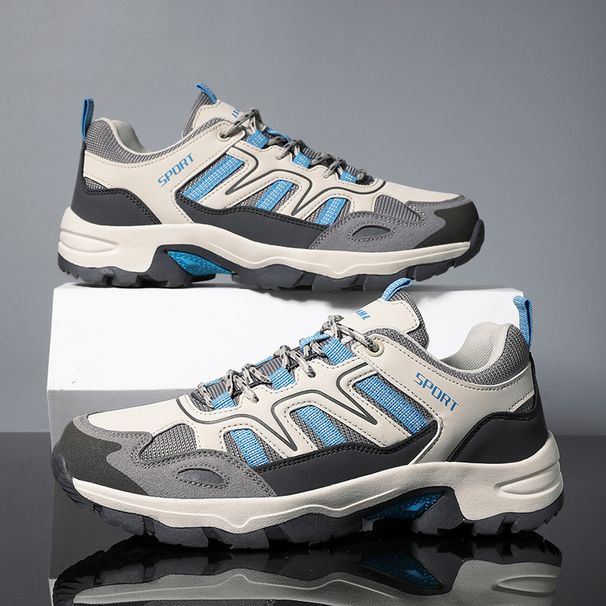 New Outdoor Casual Shoes Heightening Shoes Women's Air Cushion Hiking Shoes Hiking Shoes_vogvips.com