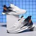 Euro Step Spring New 2025 Sports Breathable Deodorant Running Mesh Men's Casual Shoes Korean Style Trend_vogvips.com