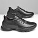 Men's Summer Breathable Casual Top Layer Cowhide Sneakers Fashion Single Large Size Lace-Up Sports Shoes_vogvips.com