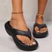 Summer Wear Non Slip Odor Resistant Fashionable Versatile High Quality Flip Flops for Beach And Seaside Women's Shoes_vogvips.com