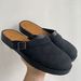 New Flat Wedge Square Toe Backless Shallow Mouth Men's Casual Versatile Large Size Shoes_vogvips.com