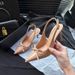 2025 Spring/Summer New Burgundy Patent Leather High Heels For Women With Bowknot, Pointed Toe, Shallow Mouth, Single_vogvips.com