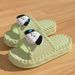 Women's Indoor Slippers With Thick Soles Home Use, Non-slip Bathroom Sandals, Suitable For Outdoor Wear, Soft-soled,_vogvips.com