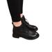 Xiaoxiangfeng Single Shoe Women's Autumn French Socialite Style Shallow Mouth Soft Sole Flat Bottom Low Heeled Grandma_vogvips.com